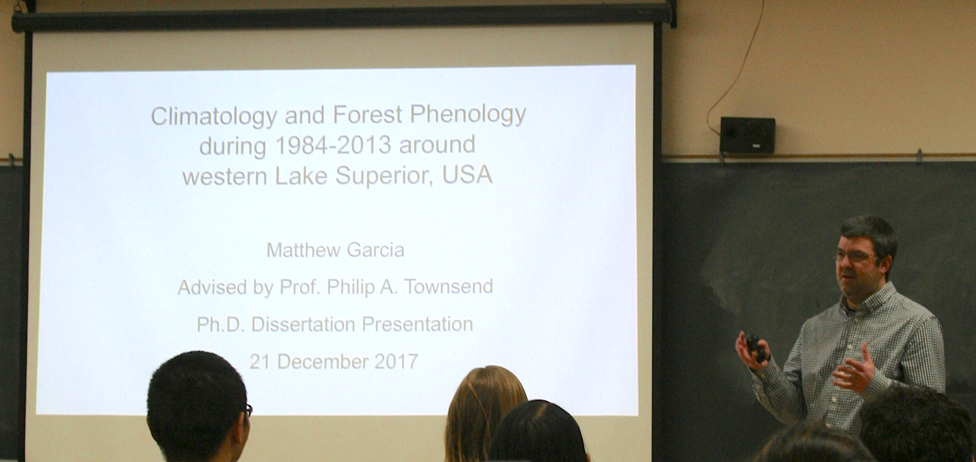 PhD Dissertation Presentation photo